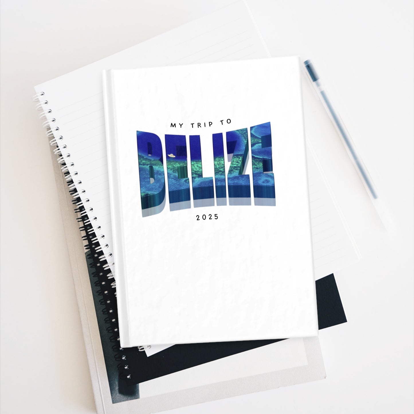 Travel Journal - My Trip to Belize 2025, Travel Diary, Vacation Planner, Adventure Log, Souvenir Notebook, Gift for Travelers