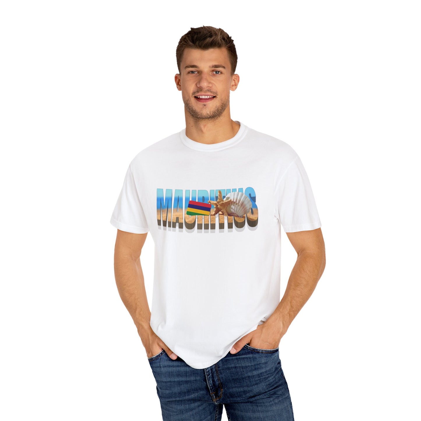 Vibrant Mauritius T-Shirt, Vacation Tee, Unisex Summer Shirt, Beachwear, Casual Wear, Perfect Gift for Travelers