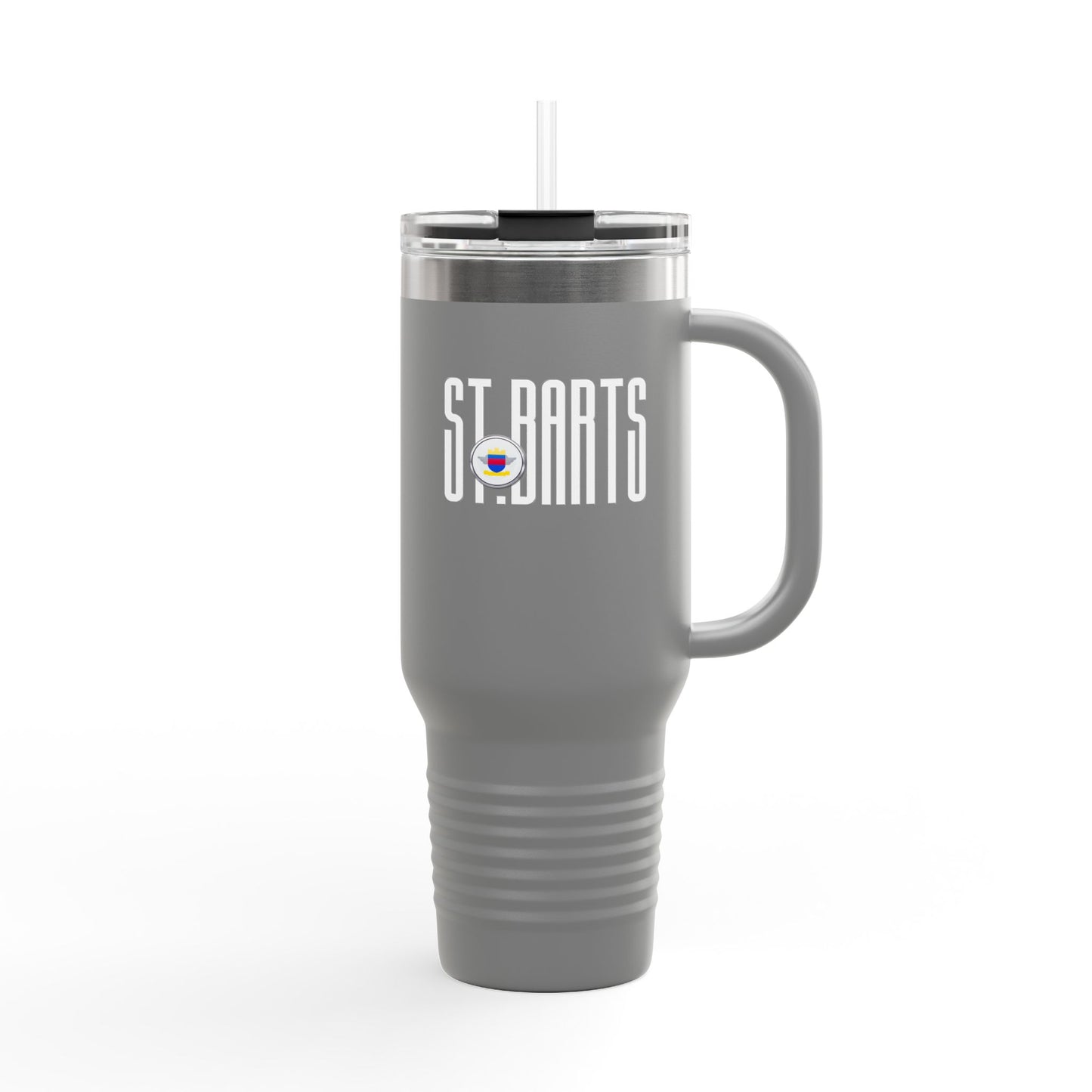 St. Barts Insulated Travel Tumbler, 40oz | Perfect for Adventures, Road Trips, Gifts, Summer Fun, Beach Days, Outdoor Activities