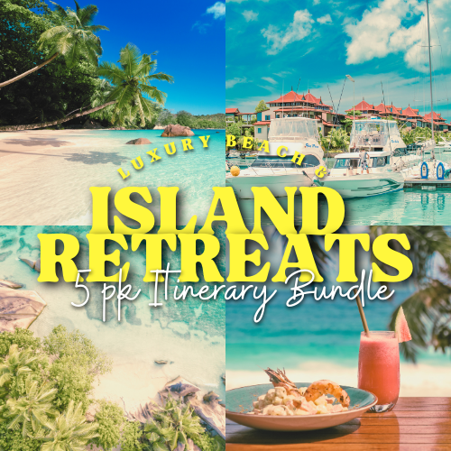 Luxury Beach & Island Retreats – 5 Pack Itinerary Bundle Collection