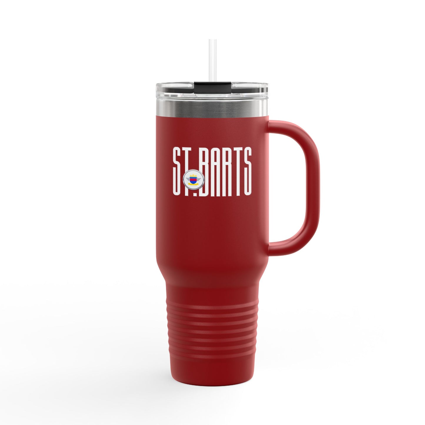 St. Barts Insulated Travel Tumbler, 40oz | Perfect for Adventures, Road Trips, Gifts, Summer Fun, Beach Days, Outdoor Activities