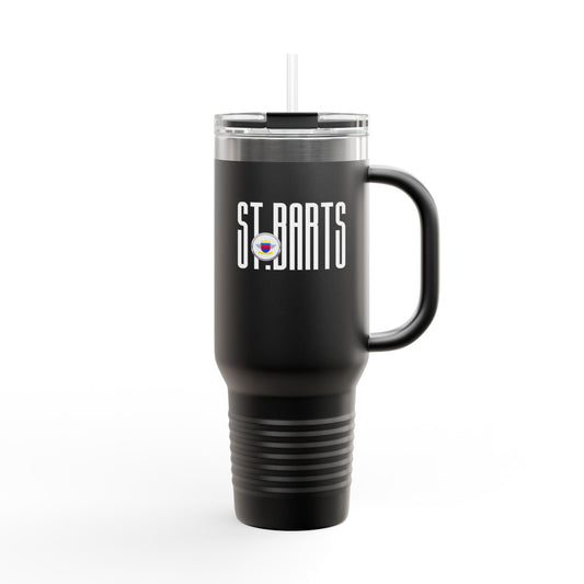 St. Barts Insulated Travel Tumbler, 40oz | Perfect for Adventures, Road Trips, Gifts, Summer Fun, Beach Days, Outdoor Activities