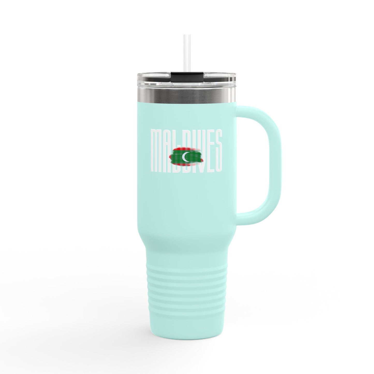 Maldives Insulated Travel Tumbler, 40oz | Perfect for Adventures, Road Trips, Gifts, Summer Fun, Beach Days, Outdoor Activities