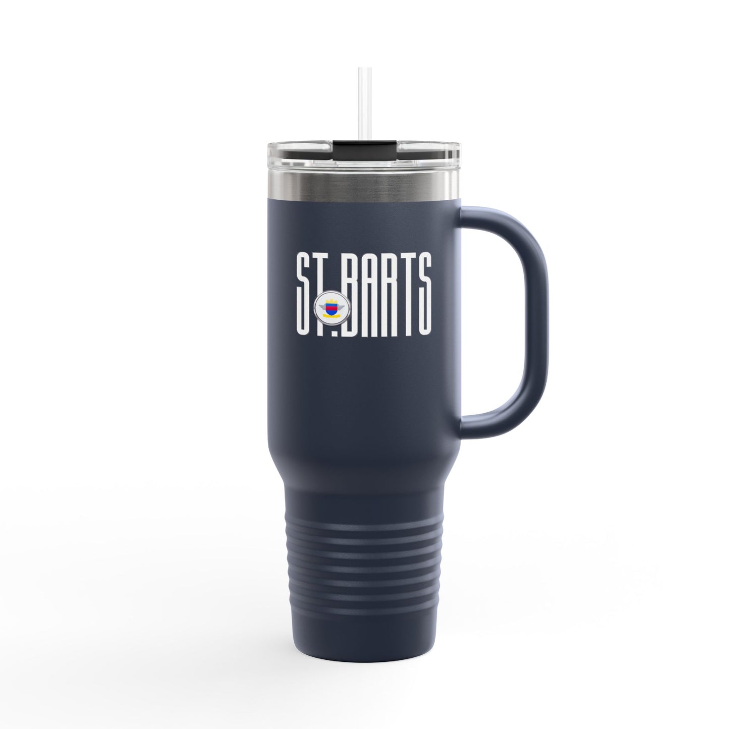 St. Barts Insulated Travel Tumbler, 40oz | Perfect for Adventures, Road Trips, Gifts, Summer Fun, Beach Days, Outdoor Activities