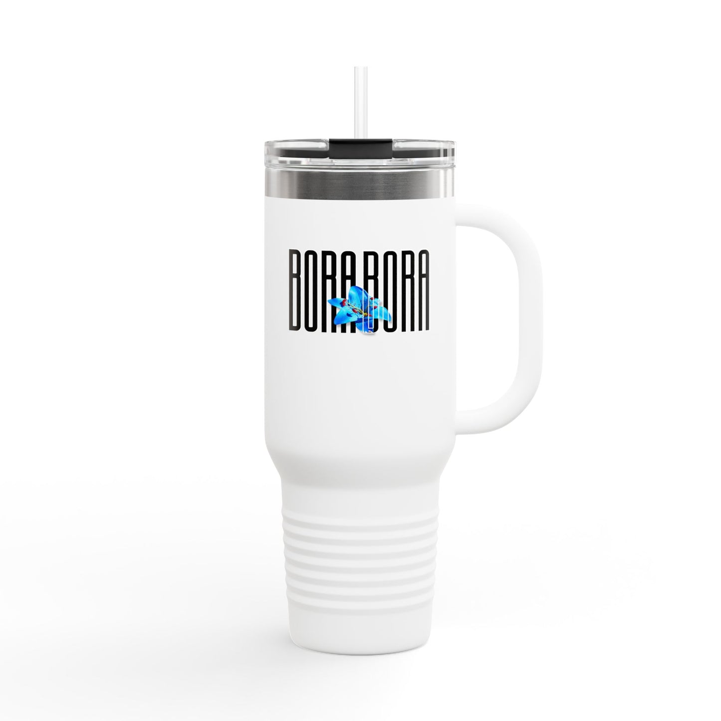 Bora Bora Insulated Travel Tumbler, 40oz | Perfect for Adventures, Road Trips, Gifts, Summer Fun, Beach Days, Outdoor Activities