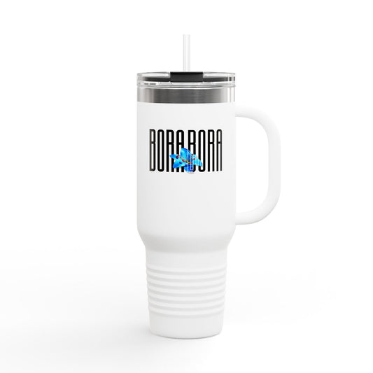 Bora Bora Insulated Travel Tumbler, 40oz | Perfect for Adventures, Road Trips, Gifts, Summer Fun, Beach Days, Outdoor Activities
