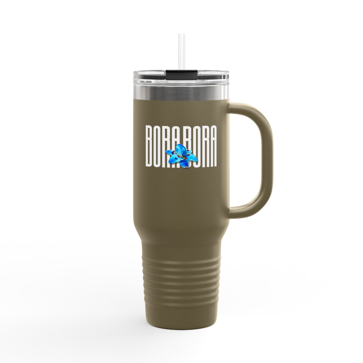 Bora Bora Insulated Travel Tumbler, 40oz | Perfect for Adventures, Road Trips, Gifts, Summer Fun, Beach Days, Outdoor Activities