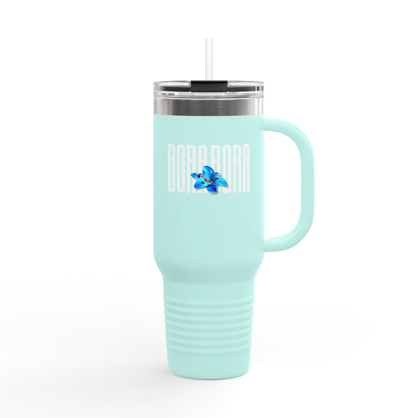 Bora Bora Insulated Travel Tumbler, 40oz | Perfect for Adventures, Road Trips, Gifts, Summer Fun, Beach Days, Outdoor Activities