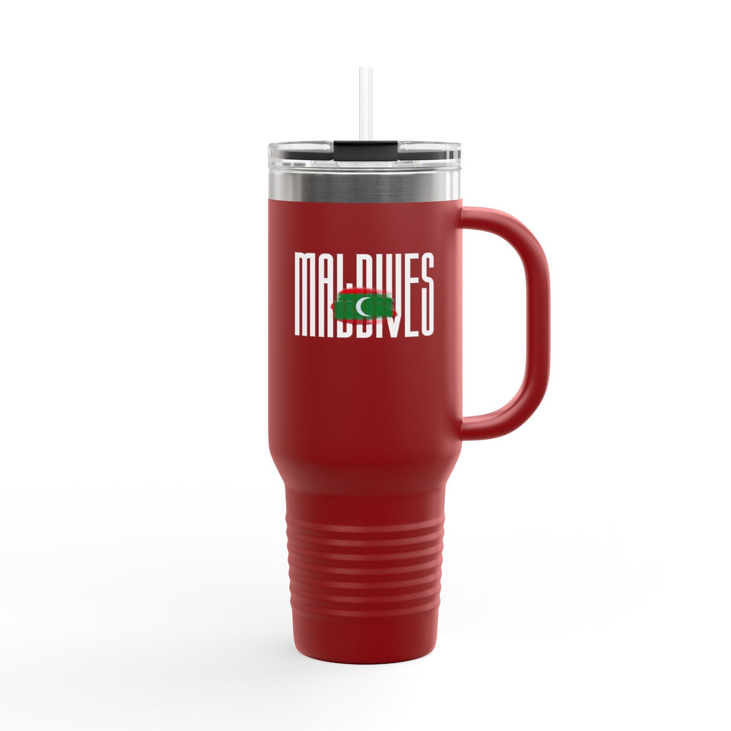 Maldives Insulated Travel Tumbler, 40oz | Perfect for Adventures, Road Trips, Gifts, Summer Fun, Beach Days, Outdoor Activities