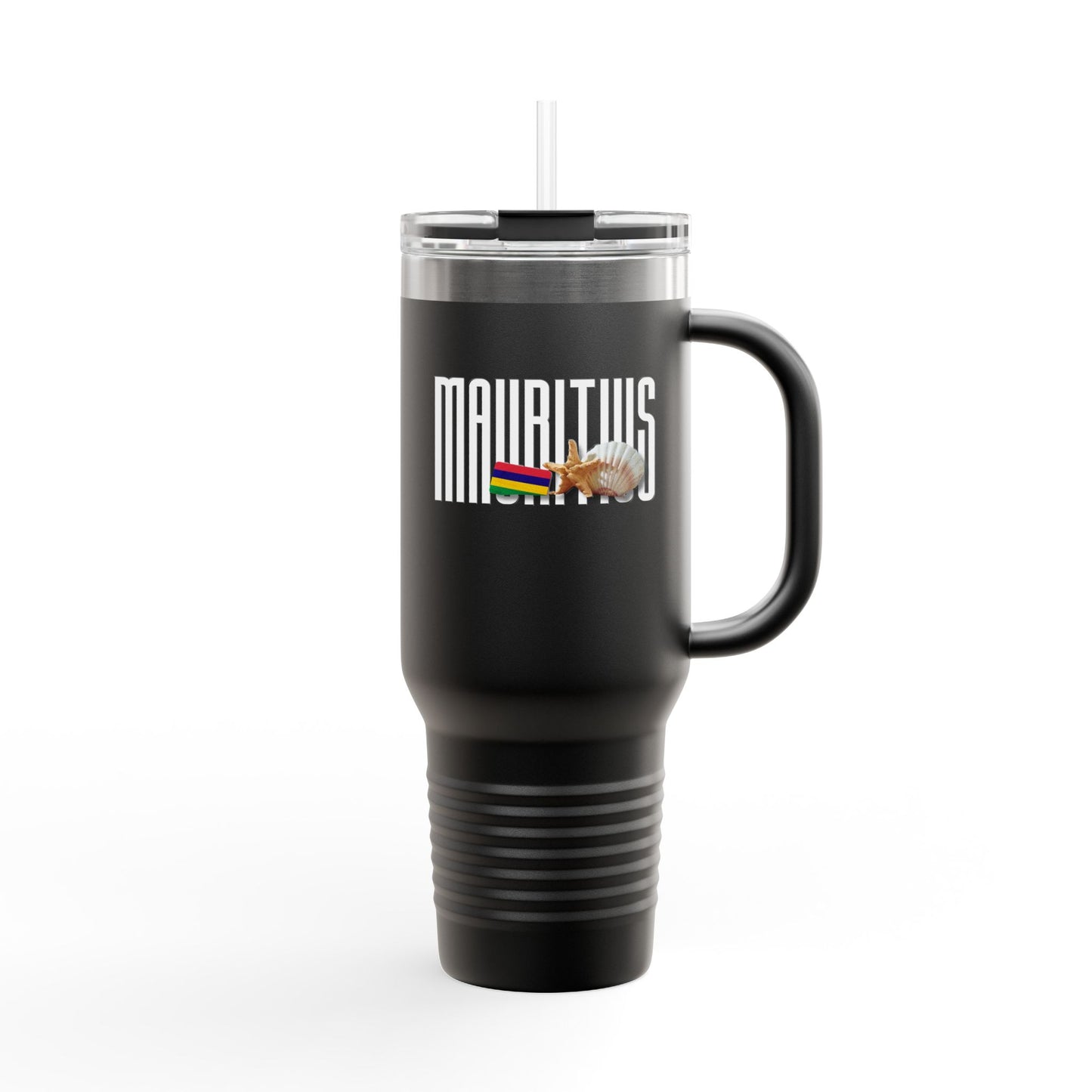 Mauritius Insulated Travel Tumbler, 40oz | Perfect for Adventures, Road Trips, Gifts, Summer Fun, Beach Days, Outdoor Activities