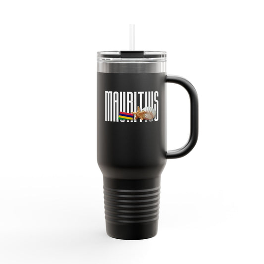 Mauritius Insulated Travel Tumbler, 40oz | Perfect for Adventures, Road Trips, Gifts, Summer Fun, Beach Days, Outdoor Activities