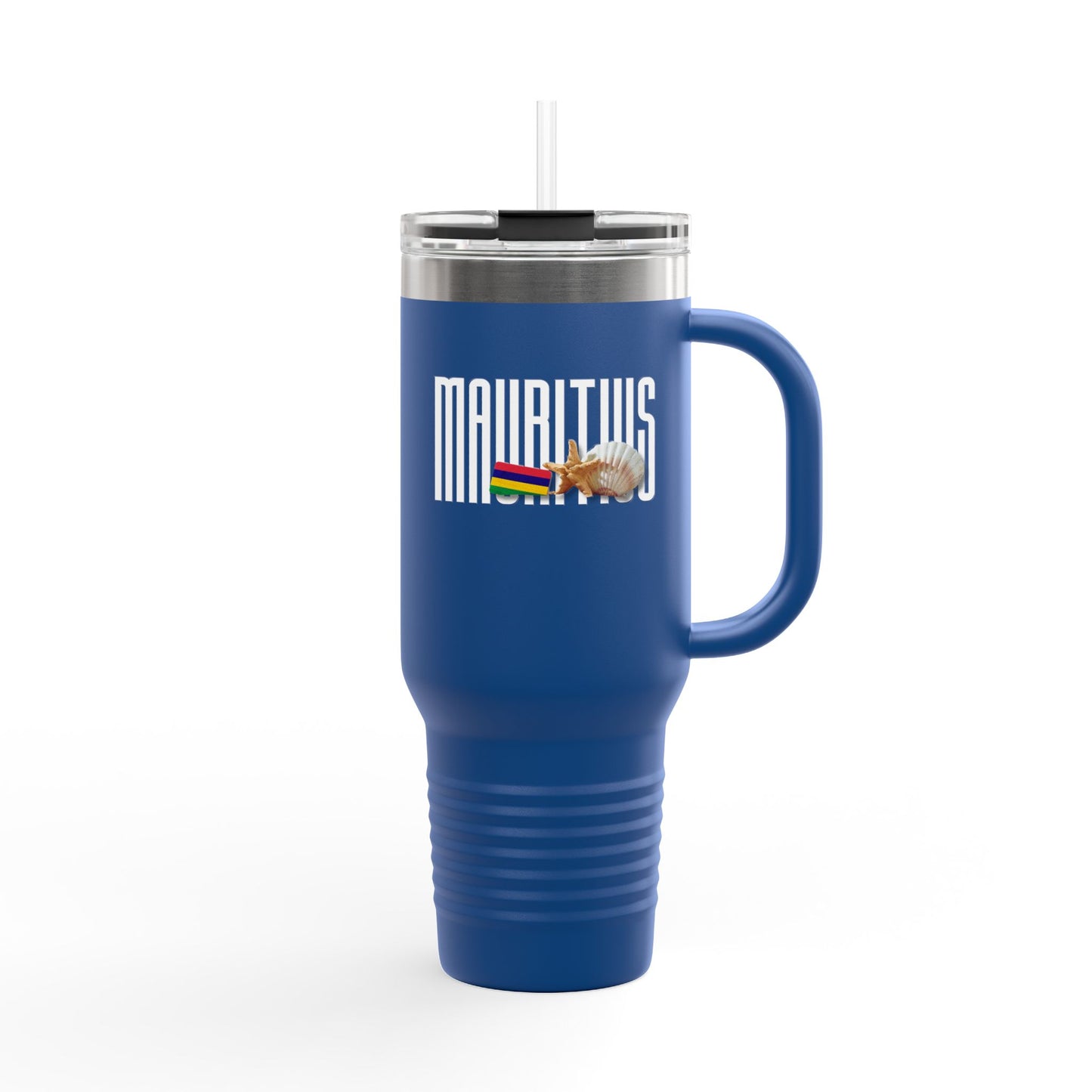 Mauritius Insulated Travel Tumbler, 40oz | Perfect for Adventures, Road Trips, Gifts, Summer Fun, Beach Days, Outdoor Activities