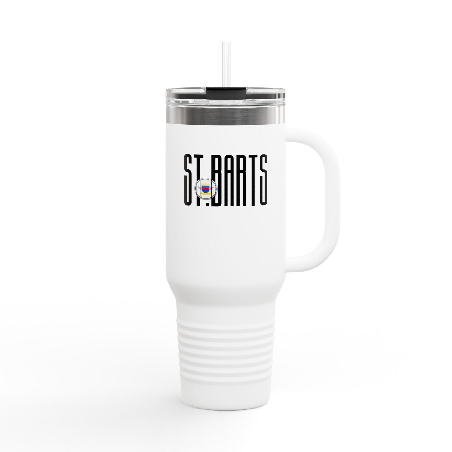 St. Barts Insulated Travel Tumbler, 40oz | Perfect for Adventures, Road Trips, Gifts, Summer Fun, Beach Days, Outdoor Activities