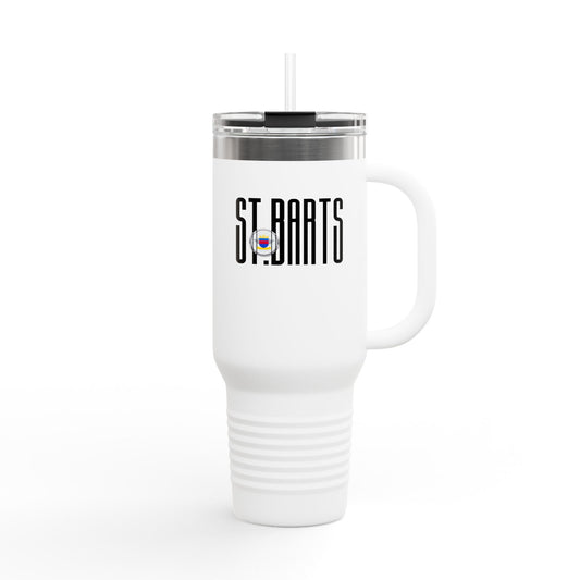 St. Barts Insulated Travel Tumbler, 40oz | Perfect for Adventures, Road Trips, Gifts, Summer Fun, Beach Days, Outdoor Activities